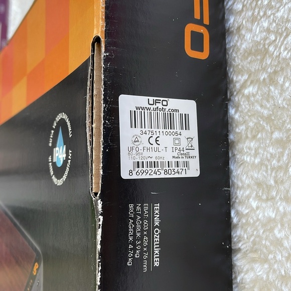 UFO Under Desk Heater With Remote Control - Picture 5 of 12